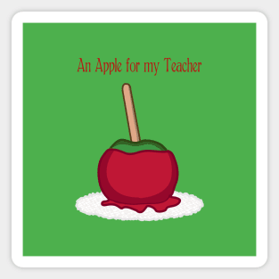 An Apple for My Teacher Magnet